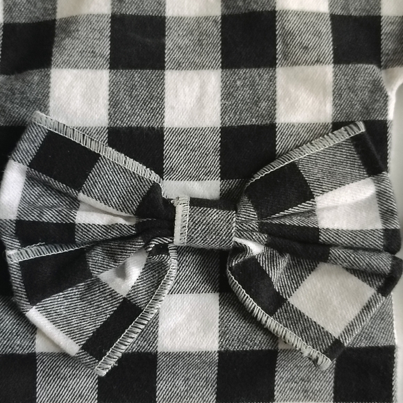 Buffalo Plaid Dog Stocking With Dog Bone Cookie Cutters Dog Christmas Ornaments - Picture 7 of 16